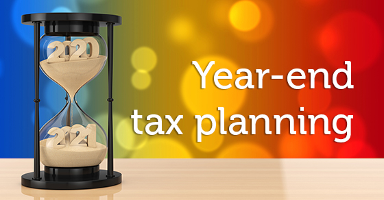 Year-end tax planning-US